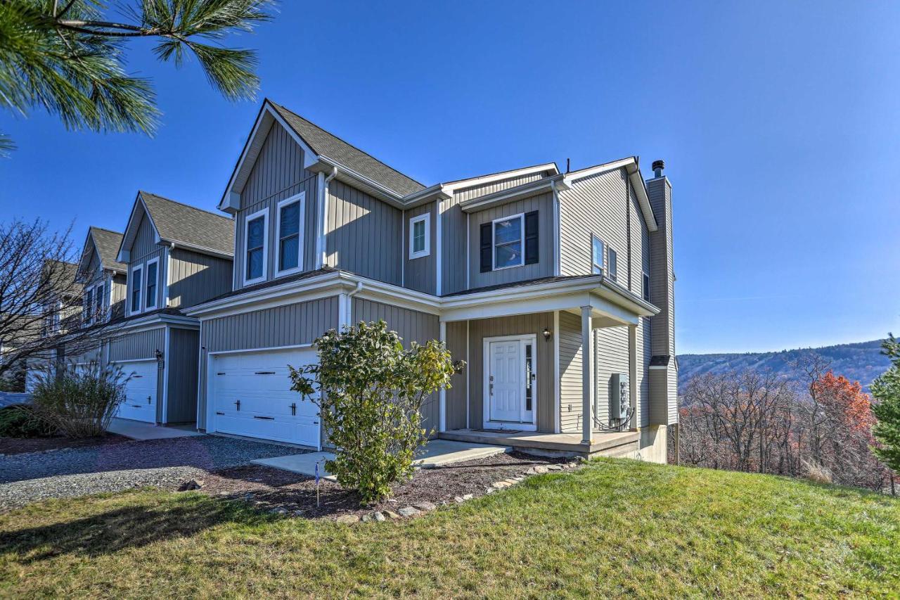 New ! Slopeside Townhome : Wfh, Ski, Dine & Hike Tannersville Exterior foto